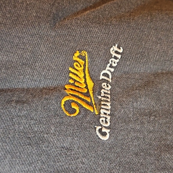 Nascar Racing Rusty Wallace #2 Miller Draft 90s Cottontops Denim Sweatshirt sz.L - Picture 3 of 10